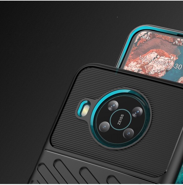 Thunder Case flexibelt pansarskal till Nokia X100 svart