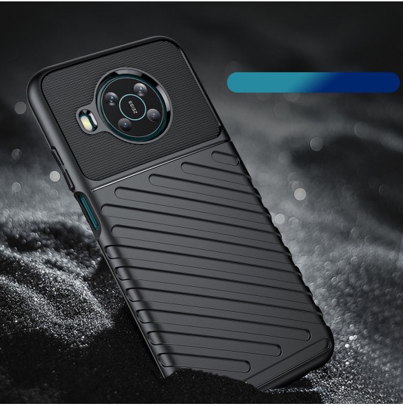 Thunder Case flexibelt pansarskal till Nokia X100 svart