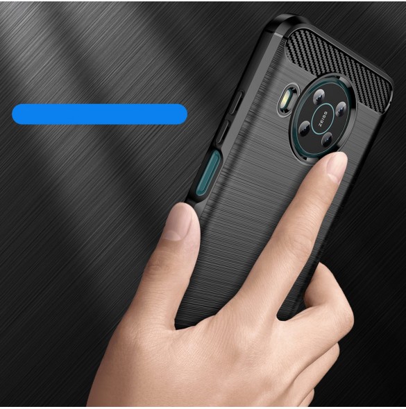Carbon Case Flexibelt skal till Nokia X100 svart