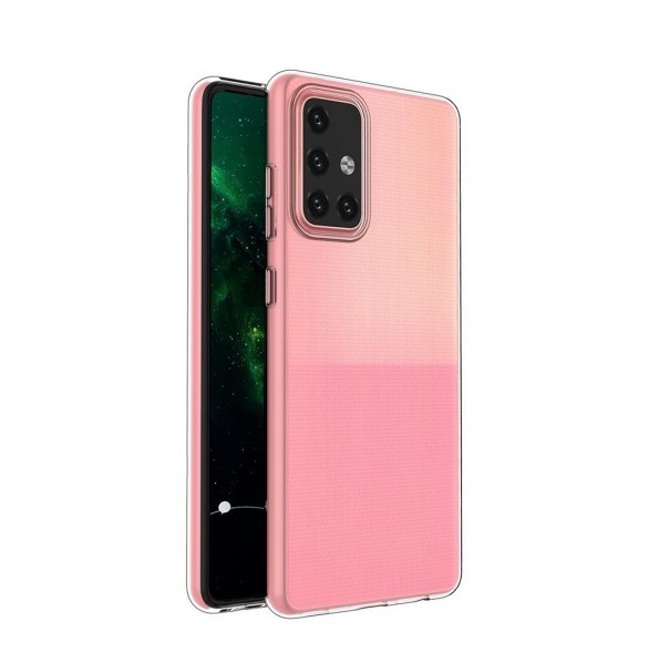 Gelfodral för Ultra Clear 0,5 mm Samsung Galaxy A73 transparent