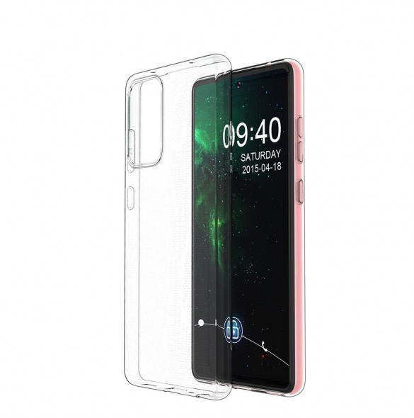 Gelfodral för Ultra Clear 0,5 mm Samsung Galaxy A73 transparent