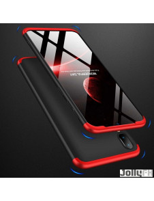 Svart-rött och väldigt snyggt skydd till Samsung Galaxy M10.
