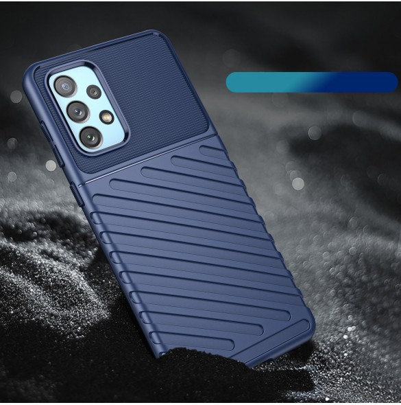 Thunder Case flexibelt pansarskal för Samsung Galaxy A23 5G blå