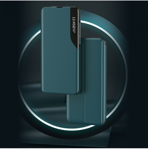 Eco Leather View Case Elegant Flip Cover Stativ Funktion Xiaomi Redmi Note 11 Pro + 5G / 11 Pro 5G / 11 Pro Black