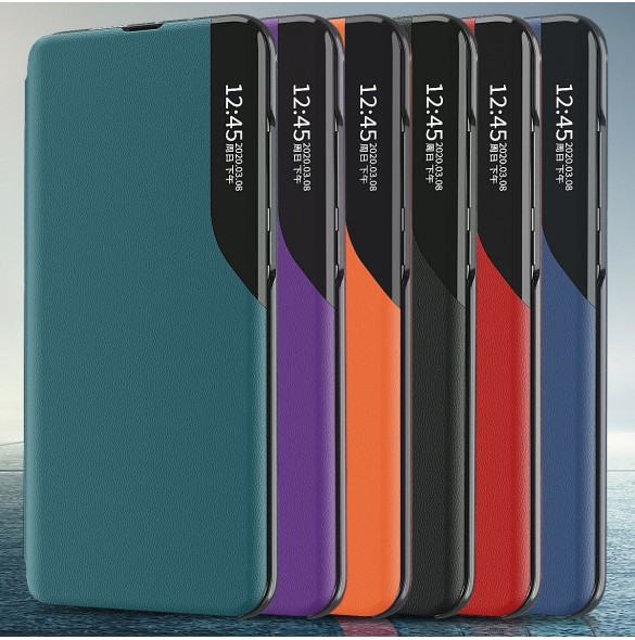 Eco Leather View Case Elegant Flip Cover Stativ Funktion Xiaomi Redmi Note 11 Pro + 5G / 11 Pro 5G / 11 Pro Black