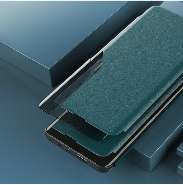 Eco Leather View Case Elegant Flip Cover Stativ Funktion Xiaomi Redmi Note 11 Pro + 5G / 11 Pro 5G / 11 Pro Black