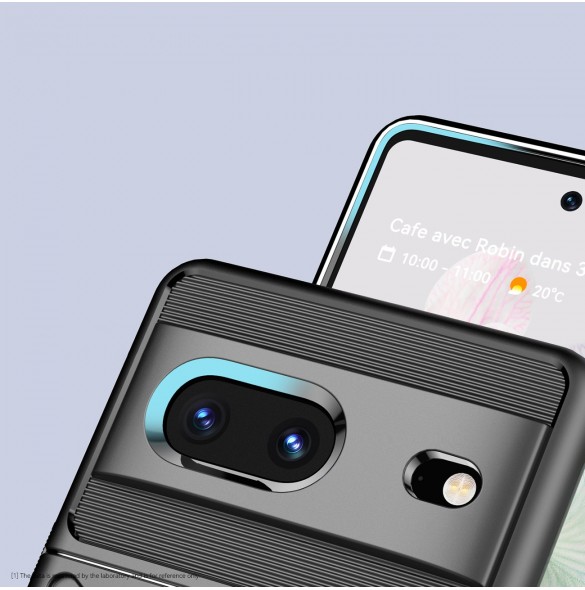 Thunder Case flexibelt pansarskal för Google Pixel 7 svart