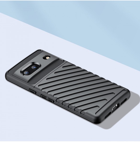 Thunder Case flexibelt pansarskal för Google Pixel 7 svart