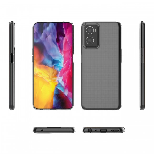 Gelfodral för Ultra Clear 0,5 mm Oppo A76 / Oppo A36 / Realme 9i transparent