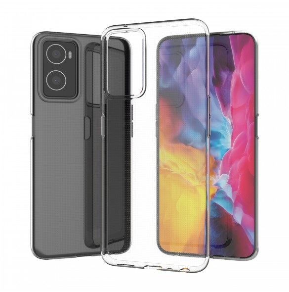 Gelfodral för Ultra Clear 0,5 mm Oppo A76 / Oppo A36 / Realme 9i transparent
