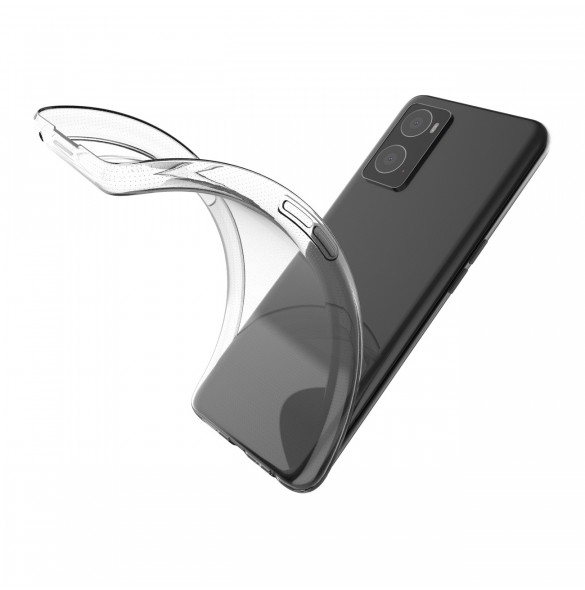 Gelfodral för Ultra Clear 0,5 mm Oppo A76 / Oppo A36 / Realme 9i transparent
