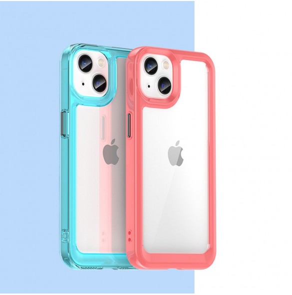 Outer Space Case-fodral för iPhone 13 hårt skal med en gelram svart