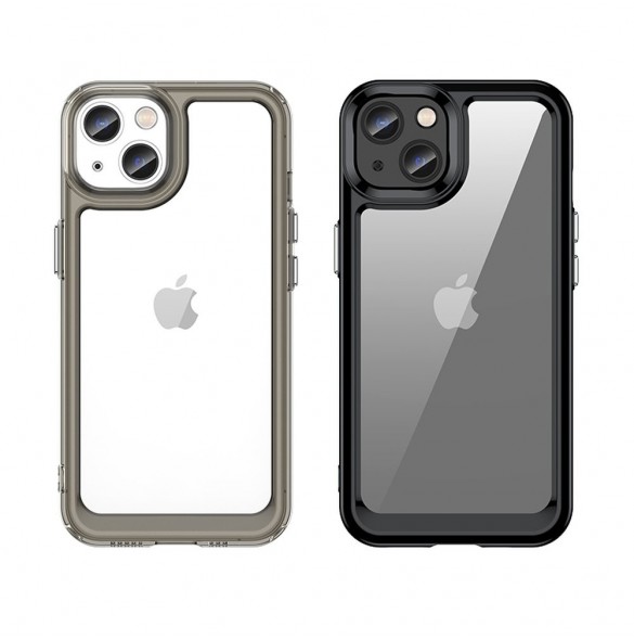 Outer Space Case-fodral för iPhone 13 hårt skal med en gelram svart