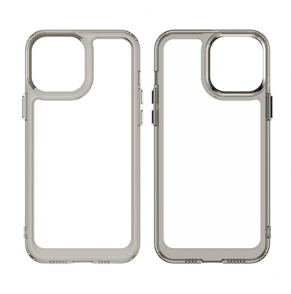 Outer Space Case Fodral för iPhone 13 Pro Max hårt skal med gelram svart