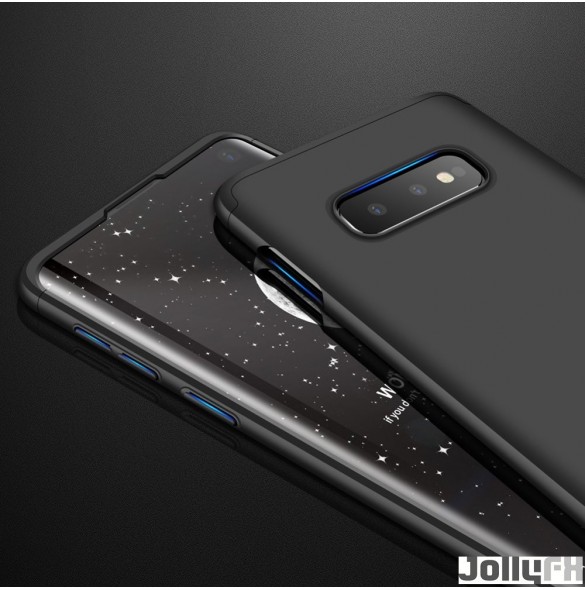 Svart och väldigt snyggt skydd till Samsung Galaxy S10e.