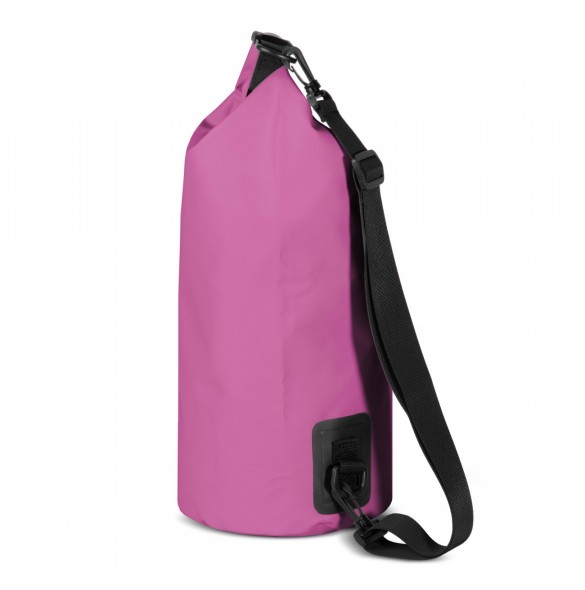 PVC vattentät ryggsäcksväska 10l - rosa