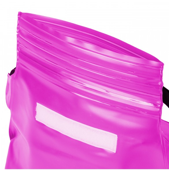 PVC vattentät påse / midjeväska - rosa