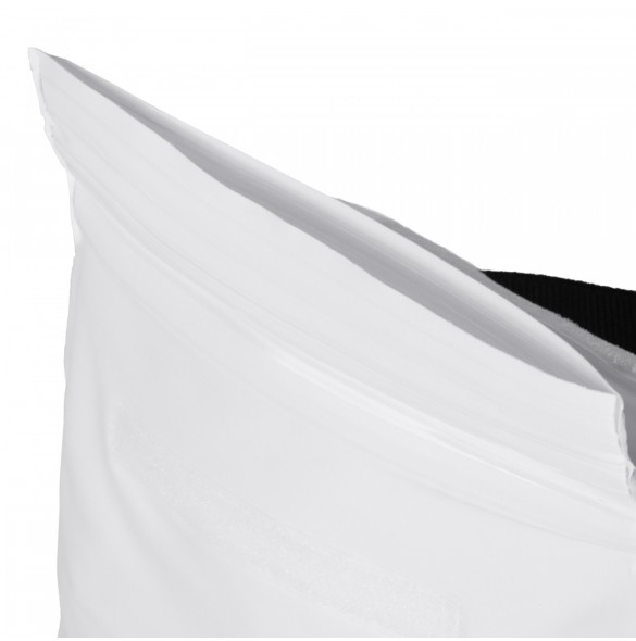 PVC vattentät påse / midjeväska - vit