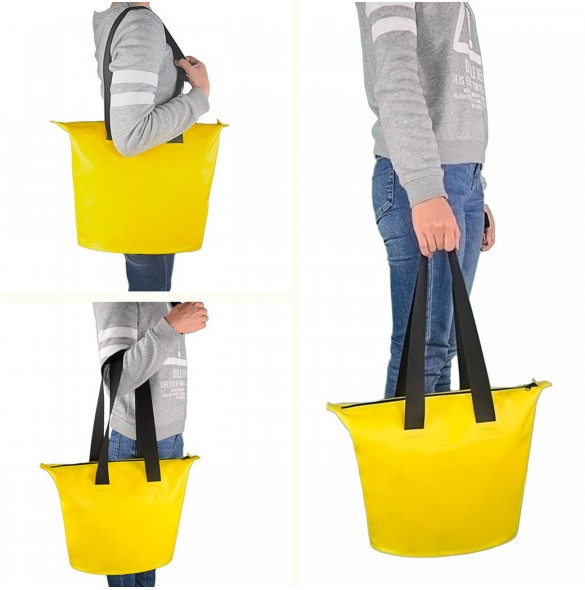 11L PVC vattentät väska - Gul