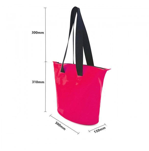 11L PVC vattentät väska - rosa