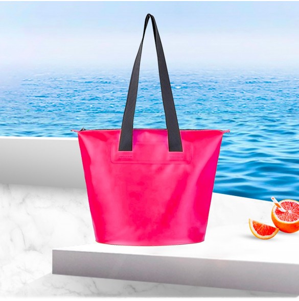 11L PVC vattentät väska - rosa