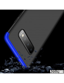 Svartblå och väldigt snyggt skydd till Samsung Galaxy S10.