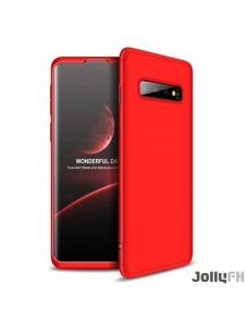 Rött och väldigt snyggt skydd till Samsung Galaxy S10 Plus.
