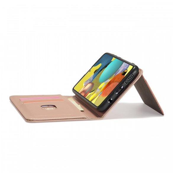 Magnetkortfodral Fodral för Samsung Galaxy A53 5G Plånbok Korthållare Rosa