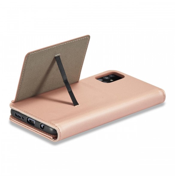 Magnetkortfodral Fodral för Samsung Galaxy A53 5G Plånbok Korthållare Rosa
