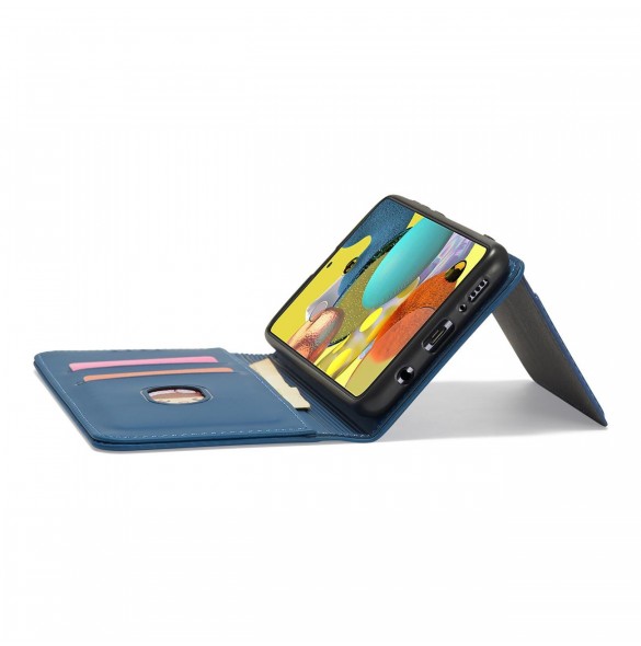 Magnetkortfodral för Xiaomi Redmi Note 11 Pro Pouch Card Plånbok Korthållare Blå