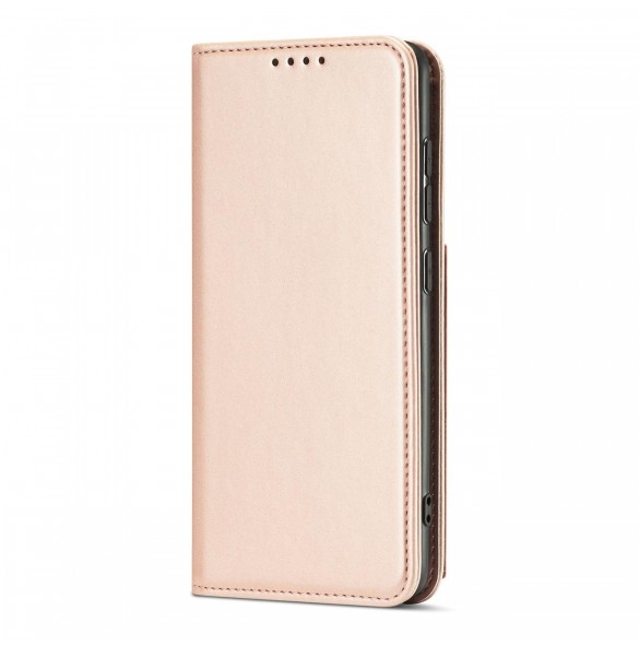 Magnetkortfodral Fodral för Xiaomi Redmi Note 11 Pro Pouch Plånbok Korthållare Rosa