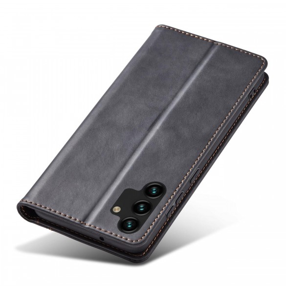 Magnet Fancy Fodral Fodral För Samsung Galaxy A13 5G Plånbok Korthållare Svart