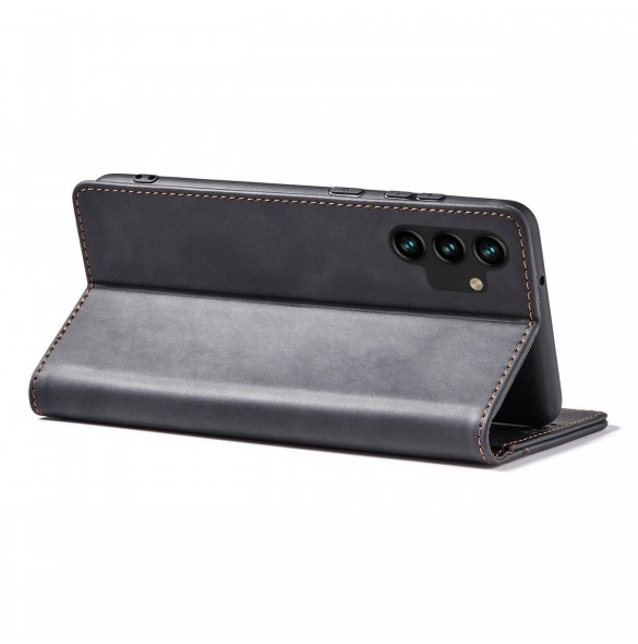 Magnet Fancy Fodral Fodral För Samsung Galaxy A13 5G Plånbok Korthållare Svart