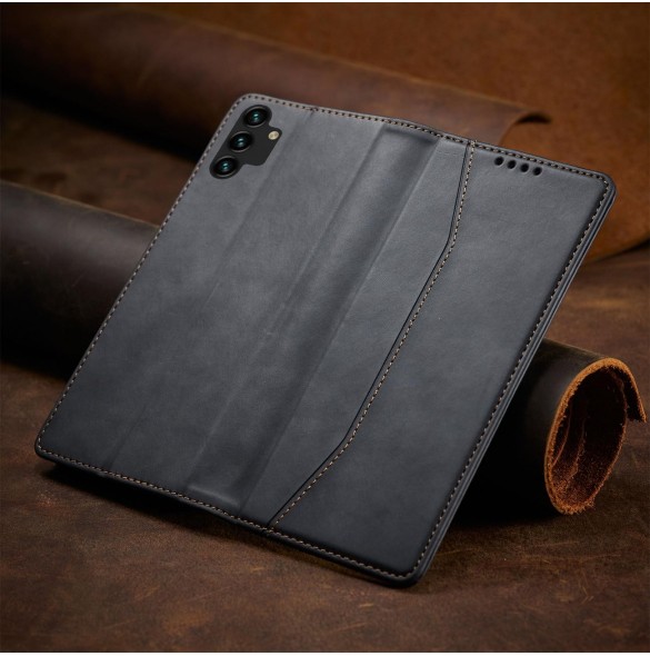 Magnet Fancy Fodral Fodral För Samsung Galaxy A13 5G Plånbok Korthållare Svart