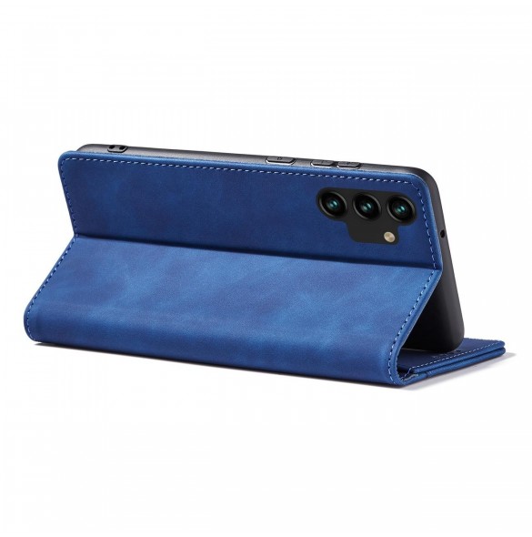 Magnet Fancy Fodral Fodral För Samsung Galaxy A13 5G Plånbok Korthållare Blå