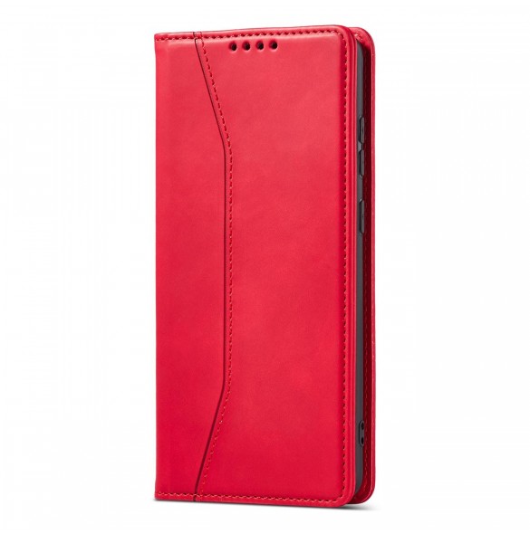 Magnet Fancy Fodral Fodral För Samsung Galaxy A13 5G Plånbok Korthållare Röd