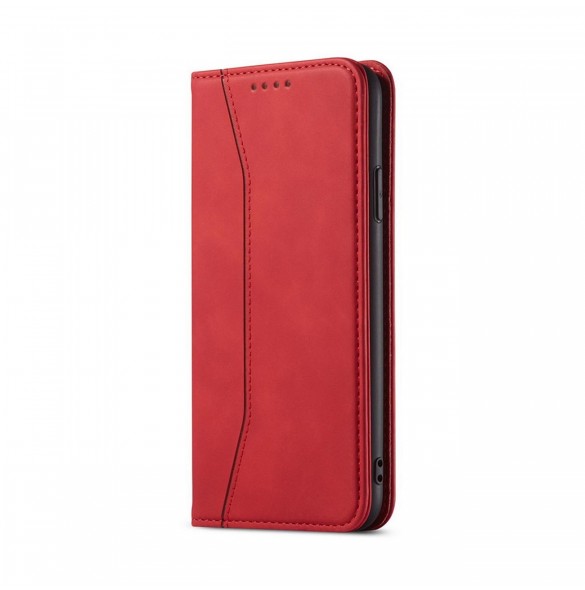 Magnet Fancy Fodral Fodral För Samsung Galaxy A53 5G Plånbok Korthållare Röd