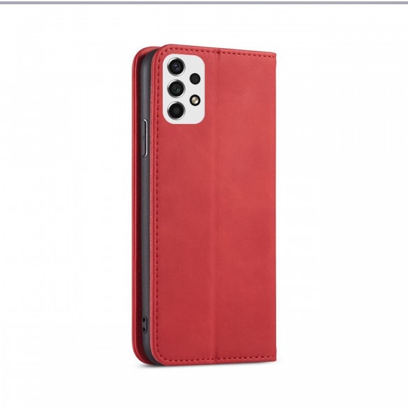 Magnet Fancy Fodral Fodral För Samsung Galaxy A53 5G Plånbok Korthållare Röd