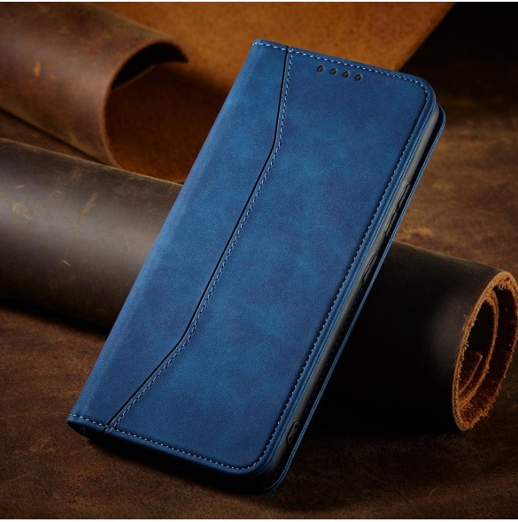 Magnet Fancy Case Fodral för Xiaomi Redmi Note 11 Pro Pouch Card Plånbok Korthållare Blå