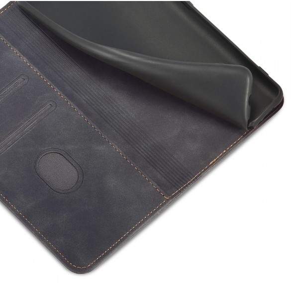 Magnet Fancy Case Fodral för Samsung Galaxy S22 + (S22 Plus) Plånbok Korthållare Svart