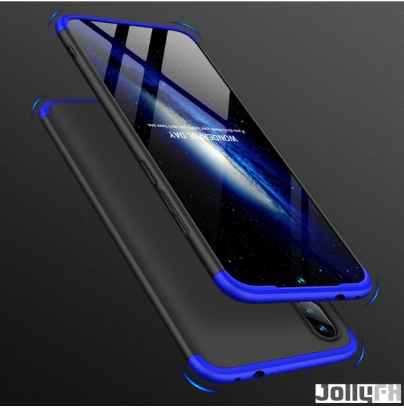 Svartblå och väldigt snyggt skydd till Xiaomi Redmi Note 7.