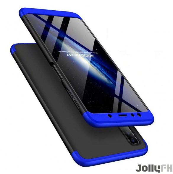 Svartblå och väldigt snyggt fodral till Samsung Galaxy A9 2018 A920.