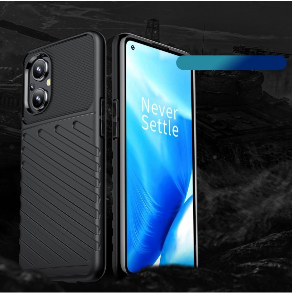 Thunder Case flexibelt pansarskal för Oppo Reno7 4G / F21 Pro svart