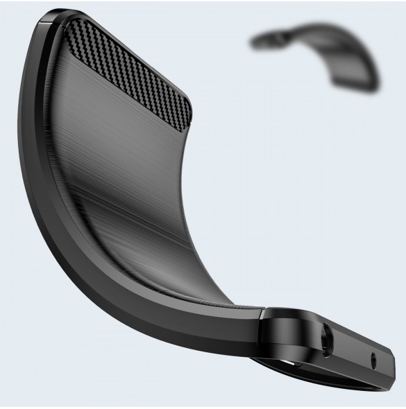 Kolfodral Flexibelt skyddsfodral Motorola Moto G Play 2022 svart