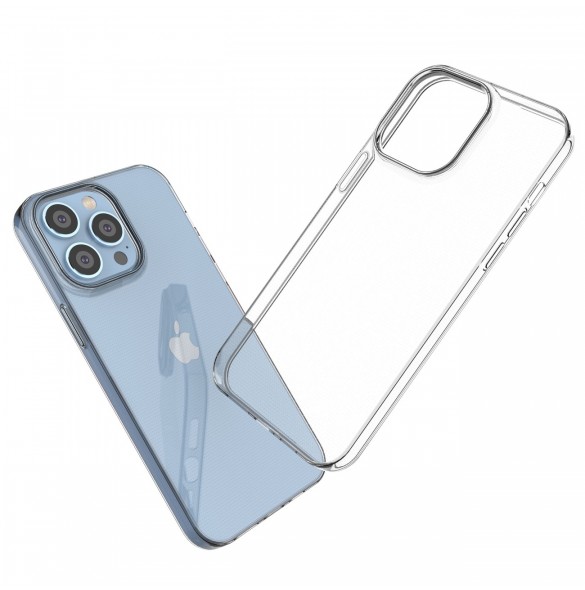 Ultra Clear 0,5 mm iPhone 14 Pro Max skal genomskinlig gel