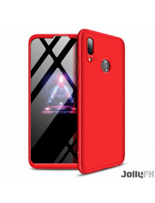 Rött och väldigt snyggt skydd för Huawei P Smart 2019.
