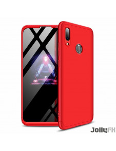 Rött och väldigt snyggt skydd för Huawei P Smart 2019.