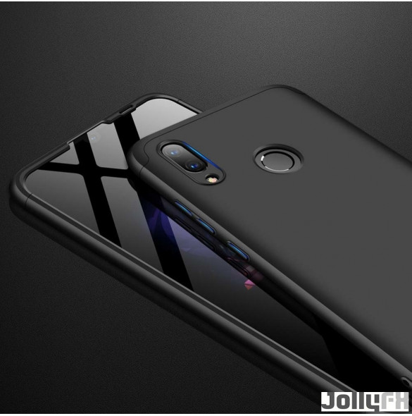 Svart och väldigt snyggt skydd för Huawei P Smart 2019.