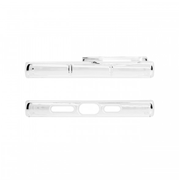 Square Clear Case-fodral för iPhone 13 Pro genomskinligt gelskal