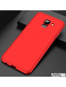 Rött och väldigt snyggt skydd till Samsung Galaxy A6 2018 A600.